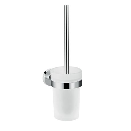 Hansgrohe Toilet brush with tumbler wall-mounted Buy Online in Zimbabwe thedailysale.shop