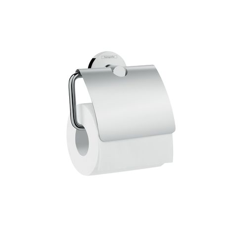 Hansgrohe Roll holder with cover Buy Online in Zimbabwe thedailysale.shop