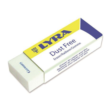 Lyra Dust Free Large Vinyl Erasers - Box of 20