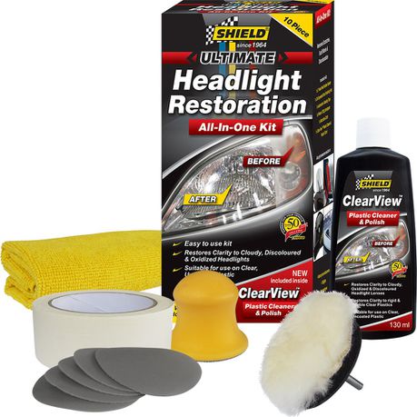 Shield - Headlight Restoration Kit - Set of 10 Buy Online in Zimbabwe thedailysale.shop