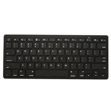 Load image into Gallery viewer, Battop Ultra Slim Wireless Bluetooth Keyboard - Black
