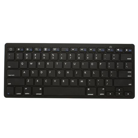 Battop Ultra Slim Wireless Bluetooth Keyboard - Black