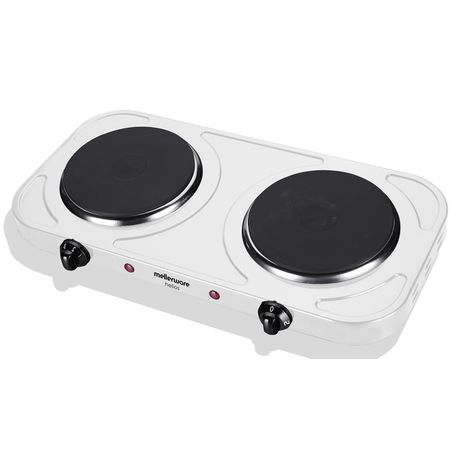 Mellerware - Helios Double Solid Hotplate - White Buy Online in Zimbabwe thedailysale.shop