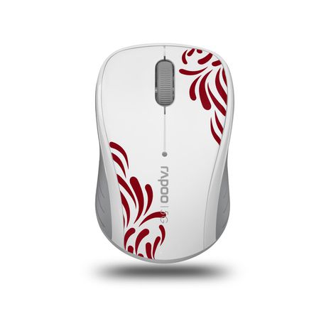 Rapoo 3100P Wireless Optical Mouse - White