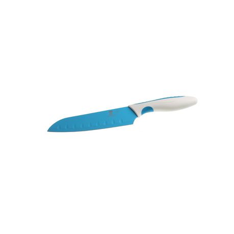 Gourmand - 18cm Santoku Knife - Blue Buy Online in Zimbabwe thedailysale.shop