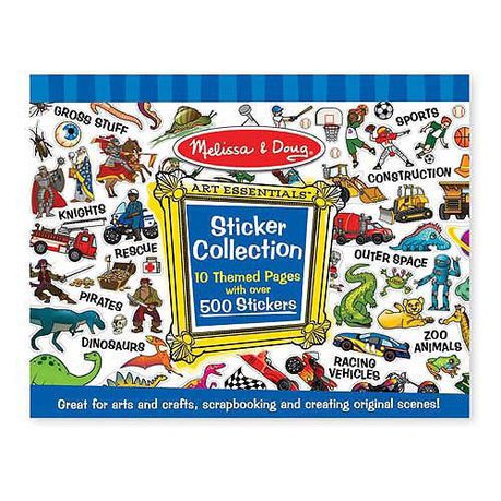 Melissa & Doug Sticker Collection - Blue