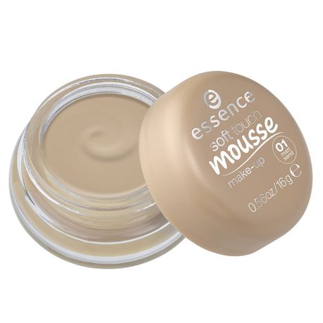 essence Soft Touch Mousse Makeup - 01 Matt Sand