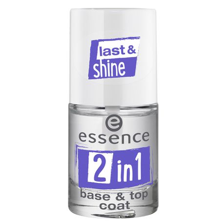 essence 2-In-1 Base and Top Coat Transparent