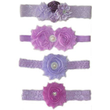 Load image into Gallery viewer, Baby Headbands Hamper - Lilac (7 Piece)
