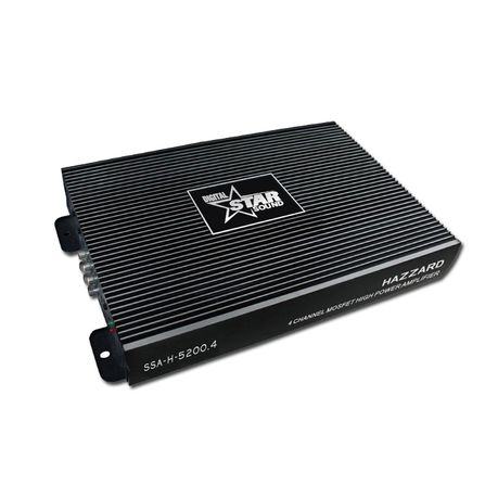 Starsound Hazard SSA-H5200.4 4CH Amplifier Buy Online in Zimbabwe thedailysale.shop