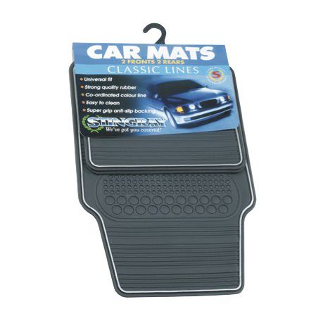 Stingray Classic Rubber Car Mat Set SM840