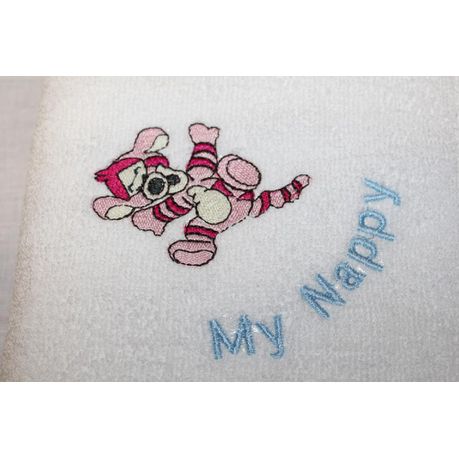 Goldina Black Label Pink & Red Tiger Burp Cloth (Spoedoekke) - English Buy Online in Zimbabwe thedailysale.shop