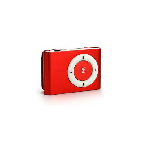 Mini Metal MP3 Player - Red Buy Online in Zimbabwe thedailysale.shop