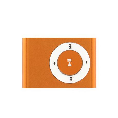 Mini Metal MP3 Player - Orange Buy Online in Zimbabwe thedailysale.shop