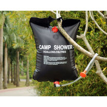 Load image into Gallery viewer, 20L Solar Heated Portable Camping Shower Bag
