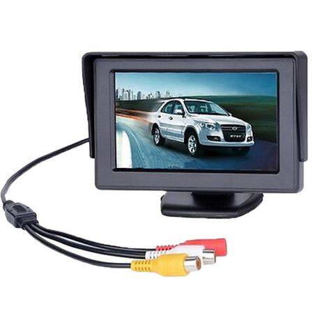 4.3 Inch 2 Channel TFT LCD Car Rearview Sunshade Backup Monitor Buy Online in Zimbabwe thedailysale.shop