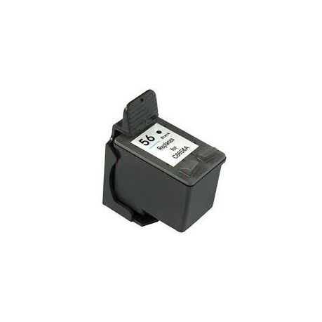 HP 56 / C6656AE Black Ink Cartridge - Compatible