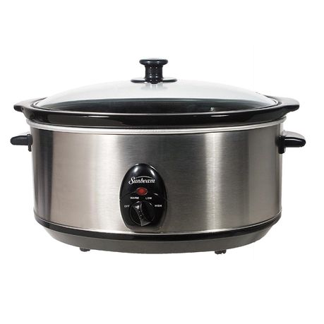 Sunbeam - 4.5 Litre Slow Cooker - Silver Buy Online in Zimbabwe thedailysale.shop