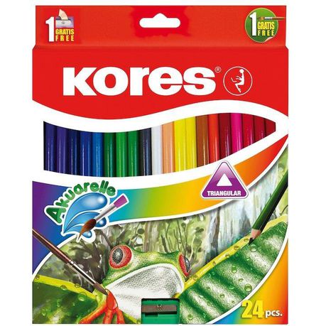 Kores Kolores Akuarelle 24 Colour Pencils