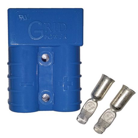 Lumeno Square Connectors 50 Amp - Blue Buy Online in Zimbabwe thedailysale.shop