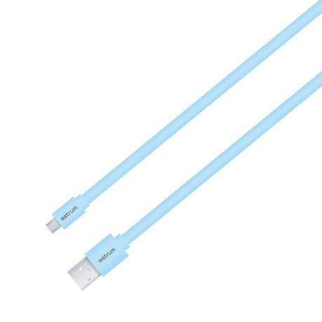 Astrum Charge / Sync Micro USB Flat Cable - Blue Buy Online in Zimbabwe thedailysale.shop