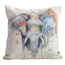 Load image into Gallery viewer, PS Lifestyle Colour Elephant Pillow Case
