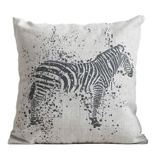 Load image into Gallery viewer, PS Lifestyle BW Zebra Pillow Case
