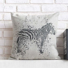 Load image into Gallery viewer, PS Lifestyle BW Zebra Pillow Case
