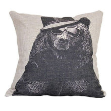 Load image into Gallery viewer, PS Lifestyle Fancy Bear Pillow Case
