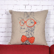 Load image into Gallery viewer, PS Lifestyle Giraffe Pillow Case
