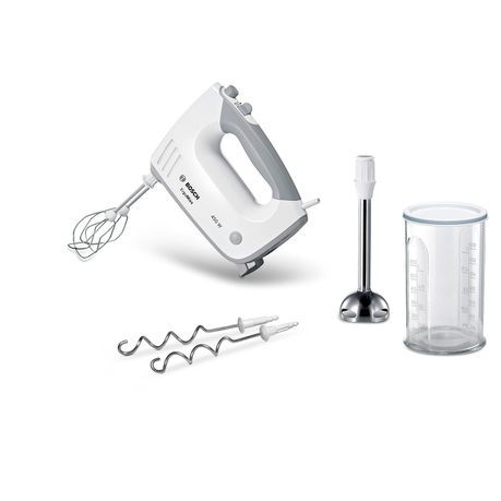 Bosch - Stick Blender Hand Mixer Set - White & Grey