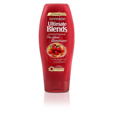 Garnier Ultimate Blends Colour Illuminator Cranberry & Argan Conditioner - 400ml Buy Online in Zimbabwe thedailysale.shop