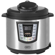 Load image into Gallery viewer, Defy - 6 Litre Pressure Cooker - Silver
