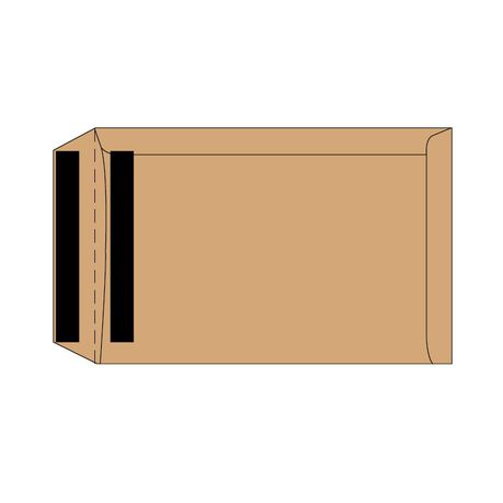 Merpak C4 Pocket Brown KwikSeal Envelopes (324 x 229mm) - Box of 250 Buy Online in Zimbabwe thedailysale.shop