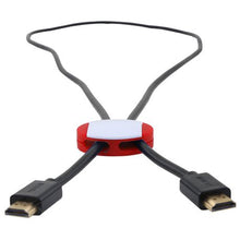 Load image into Gallery viewer, Marco Silicone Cable Organiser - Red
