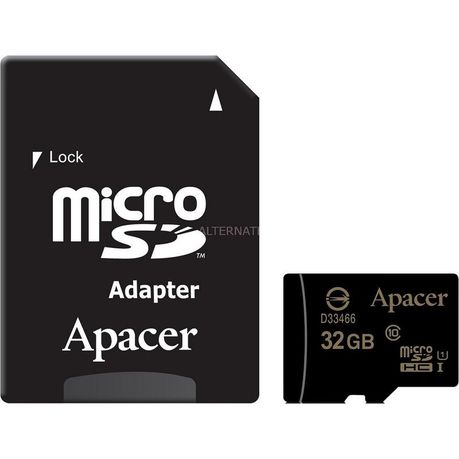 Apacer MicroSDHC 32 GB Class 10 , UHS-1 Buy Online in Zimbabwe thedailysale.shop