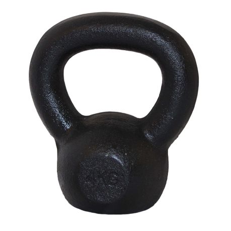 Fizique Classic Kettlebell - Black (4kg) Buy Online in Zimbabwe thedailysale.shop