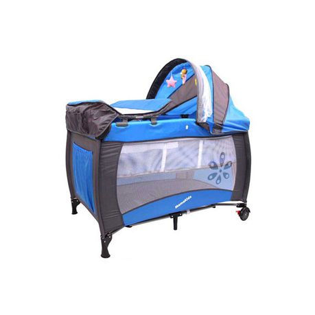 Mamakids Camp Cot - Sleepy Blue Buy Online in Zimbabwe thedailysale.shop