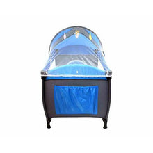 Load image into Gallery viewer, Mamakids Camp Cot - Sleepy Blue
