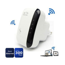 Load image into Gallery viewer, Wifi Repeater Router Wireless N 802.11 AP Signal Range - White
