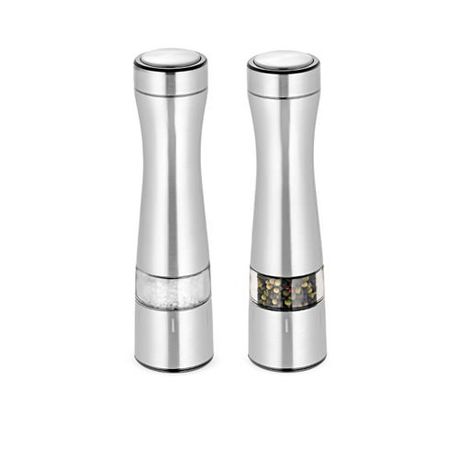 Avanti - 22cm Electric Stainless Steel Salt & Pepper Mill Set Buy Online in Zimbabwe thedailysale.shop