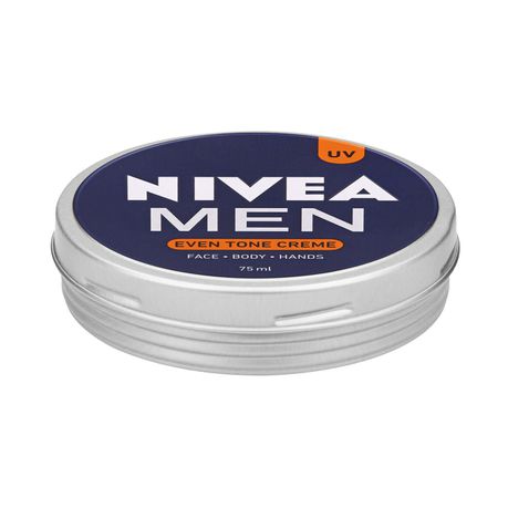 Nivea Men Even Tone Face Cream Tin - 75ml Buy Online in Zimbabwe thedailysale.shop