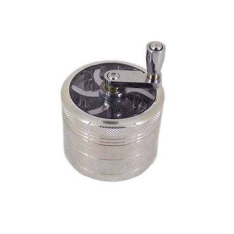 4 Piece 63mm Tobacco Spice Herb Hand-Cranked Grinder - Zinc Alloy Buy Online in Zimbabwe thedailysale.shop