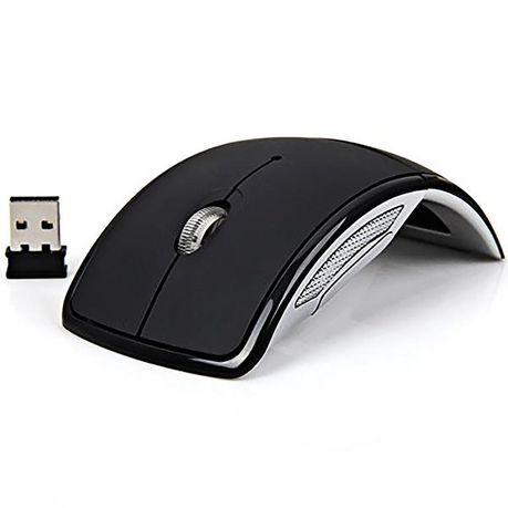 Raz Tech Arc Wireless Mouse for Laptop & PC - Black