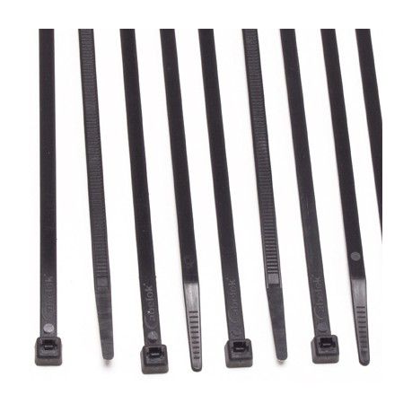 Cable Ties 100mmx2.5mm Black -100/Bag