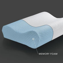 Load image into Gallery viewer, Visco Pedic Memory Foam Contour Pillow
