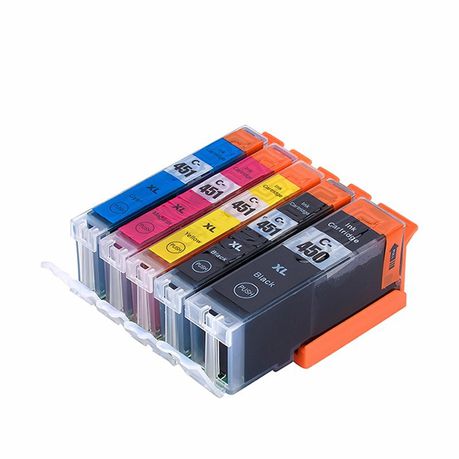 Canon 450 / 451 / PGI450 / CLI-451 Inkjet Cartridge Multipack - Compatible Buy Online in Zimbabwe thedailysale.shop