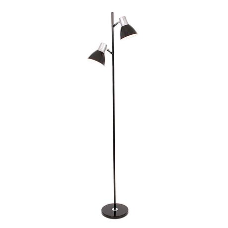 Bright Star Lighting - Mother and Son Standing Lamp - Black