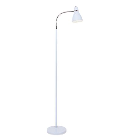 Bright Star Lighting - Standing Lamp Metal Flexi Head - White