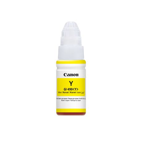 CANON GI490 YELLOW INK BOTTLE Buy Online in Zimbabwe thedailysale.shop